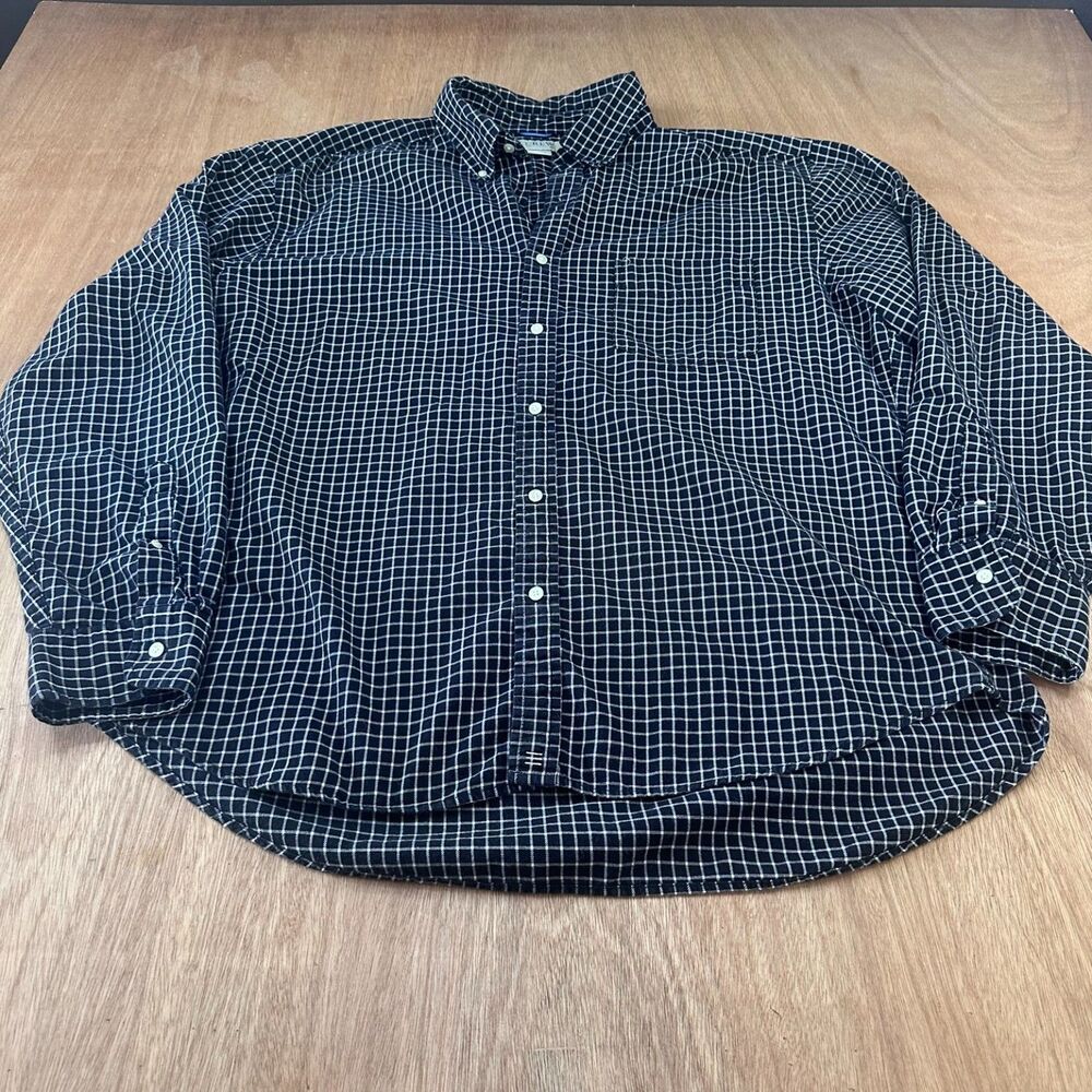 J.Crew Mens Plaid Button Down Shirt XL 26x29 Long Sleeve Cotton Casual